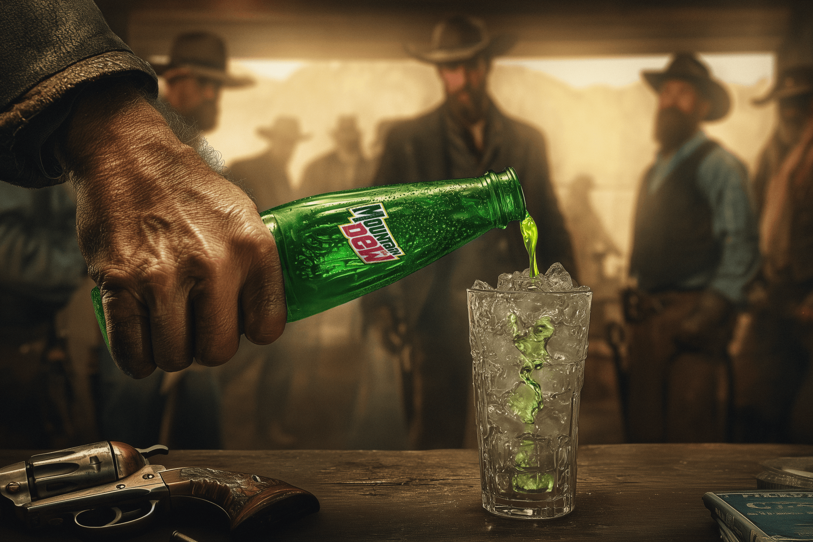 Mountain Dew AI generation