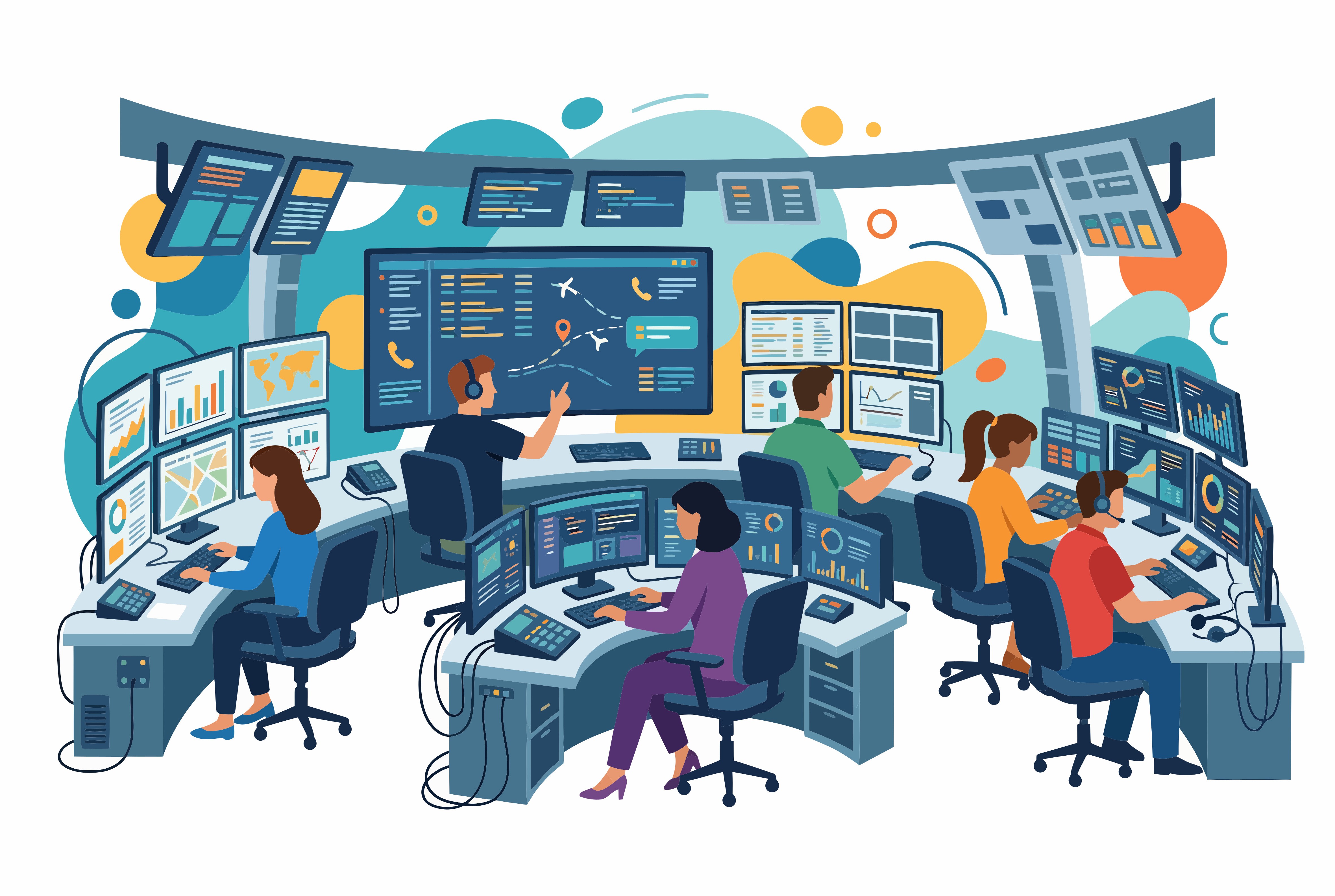 People in the office