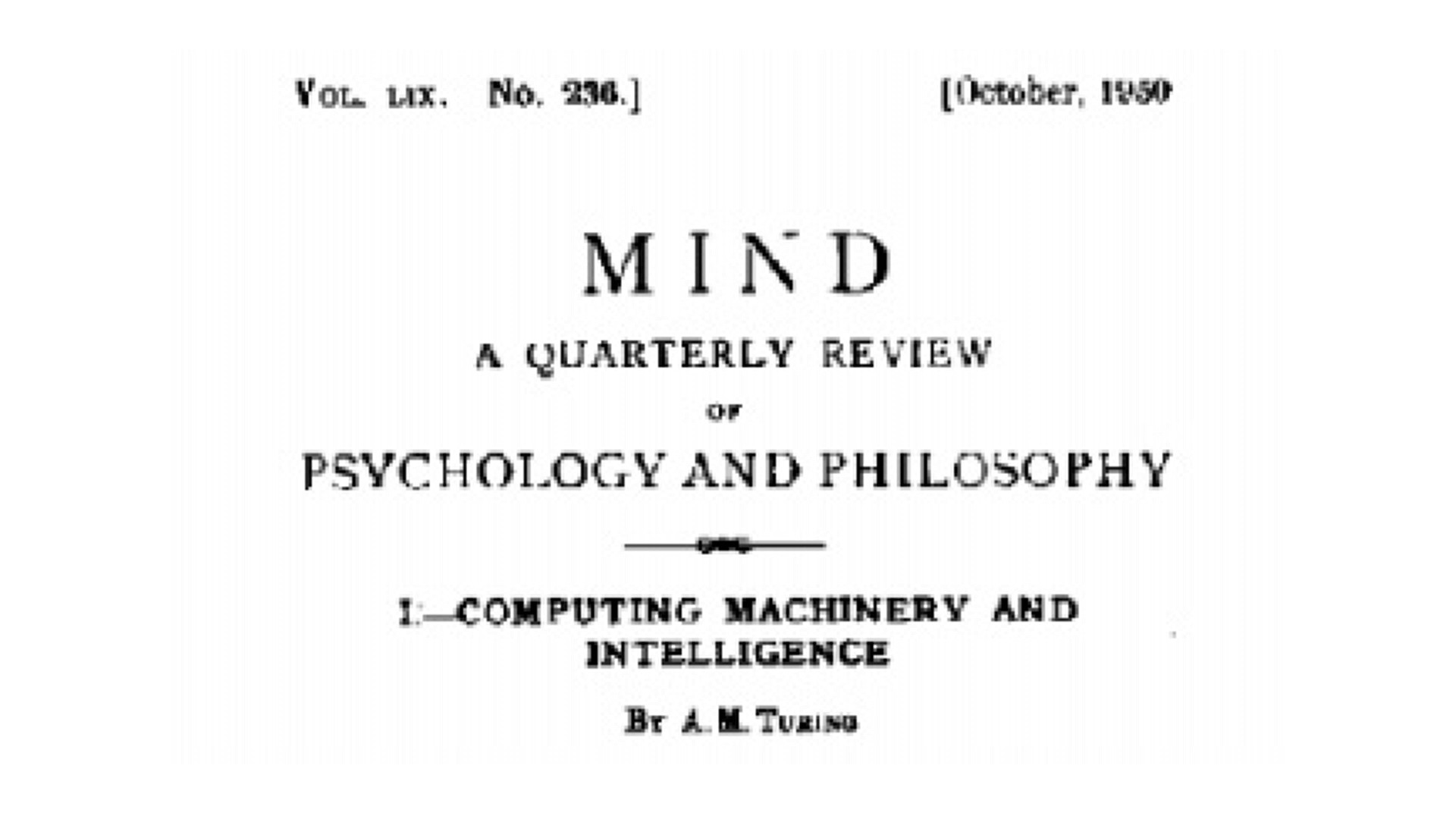 A Short History of AI