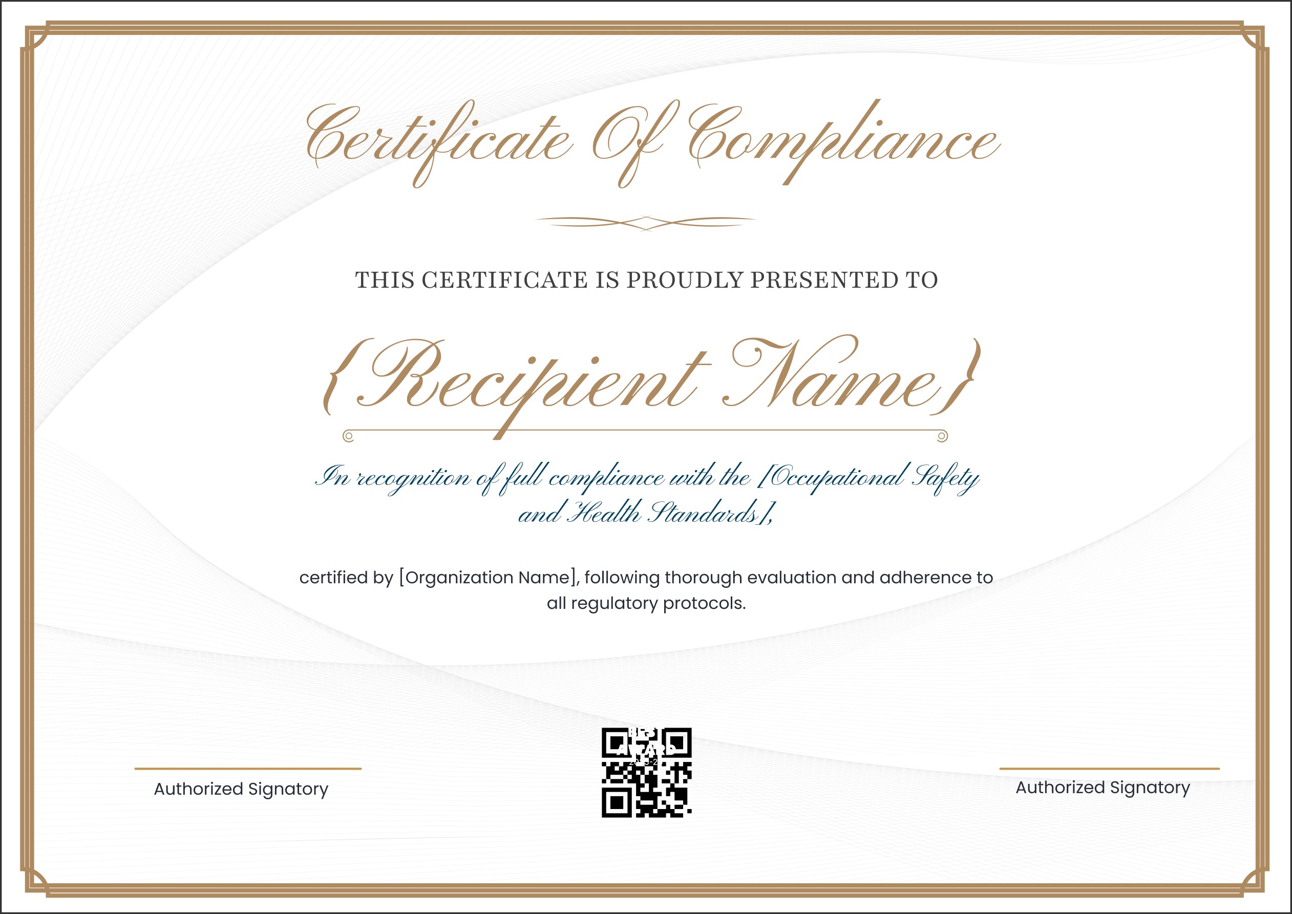 Wauld- Classic and Professional Certificate of Compliance