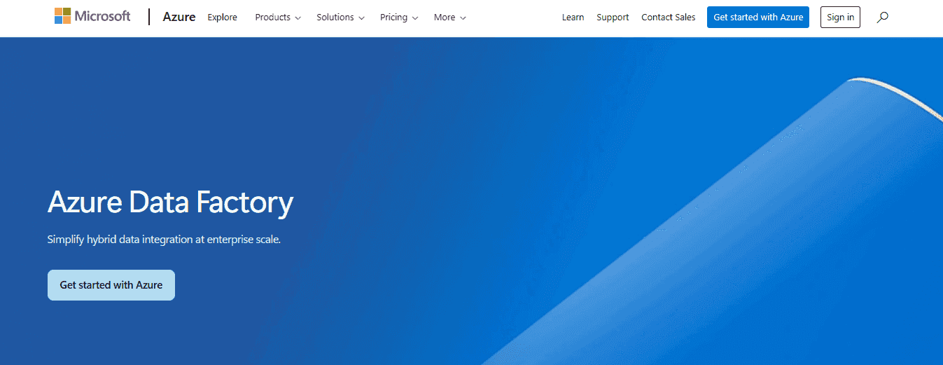 Microsoft Azure Data Factory