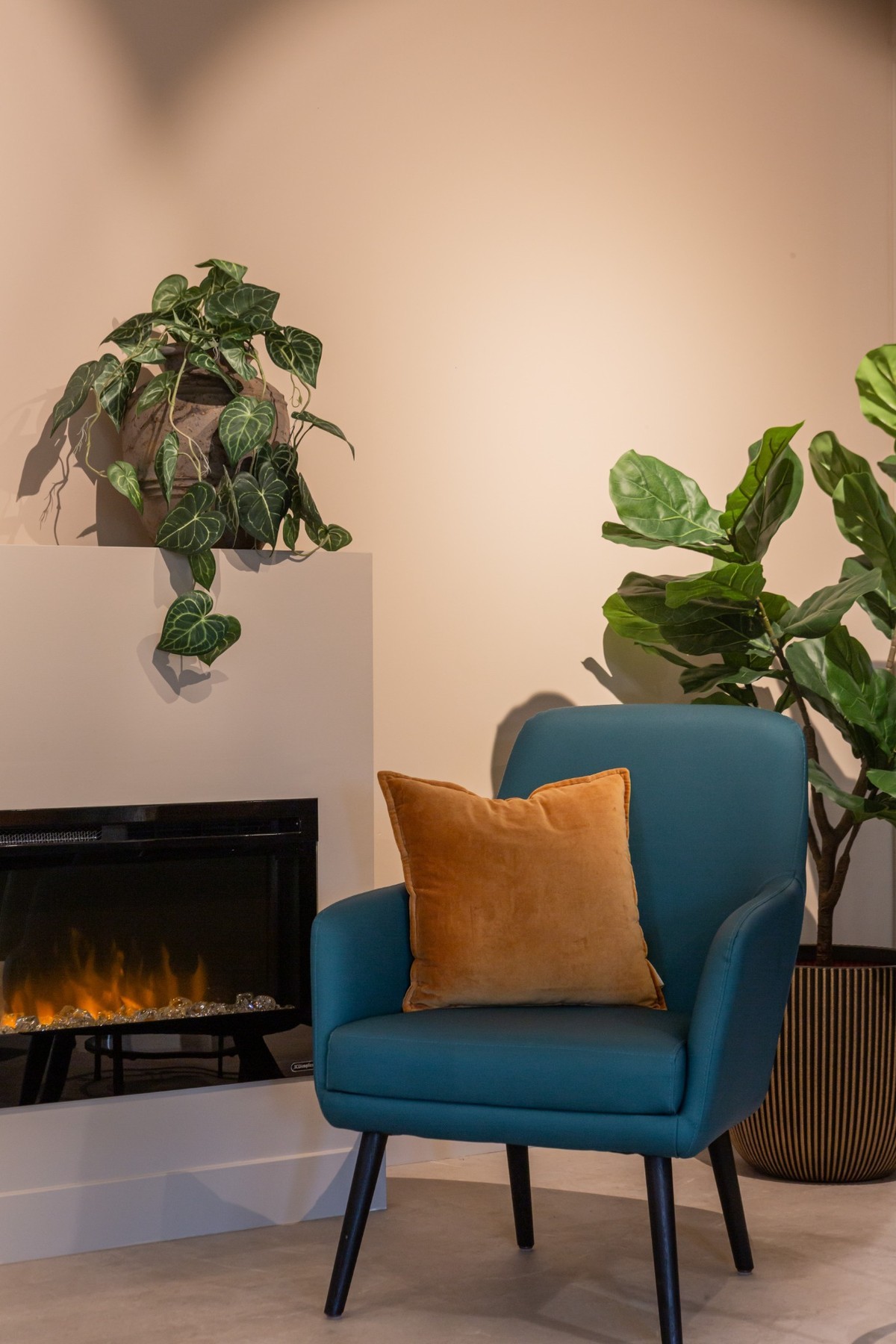 haard met zitje ouderenzorg