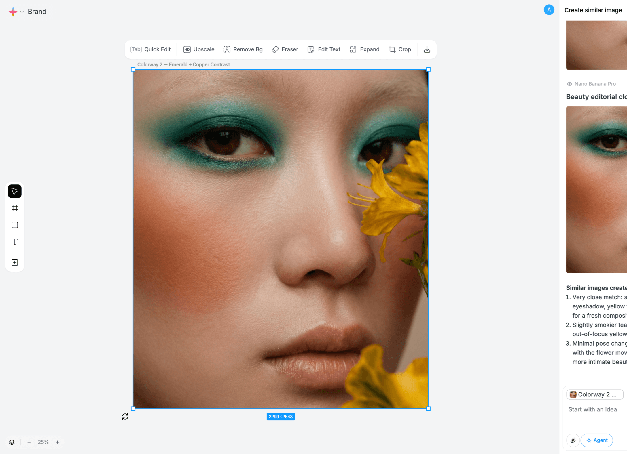 An image of Freelio's budget ui