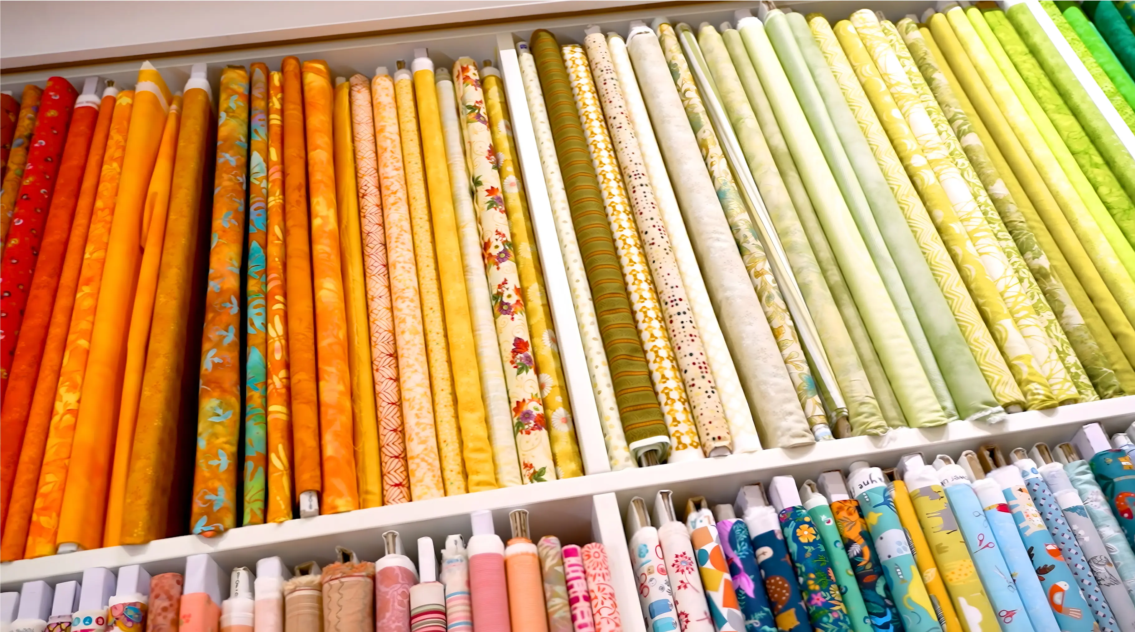Rayon tissus boutique au petit fil