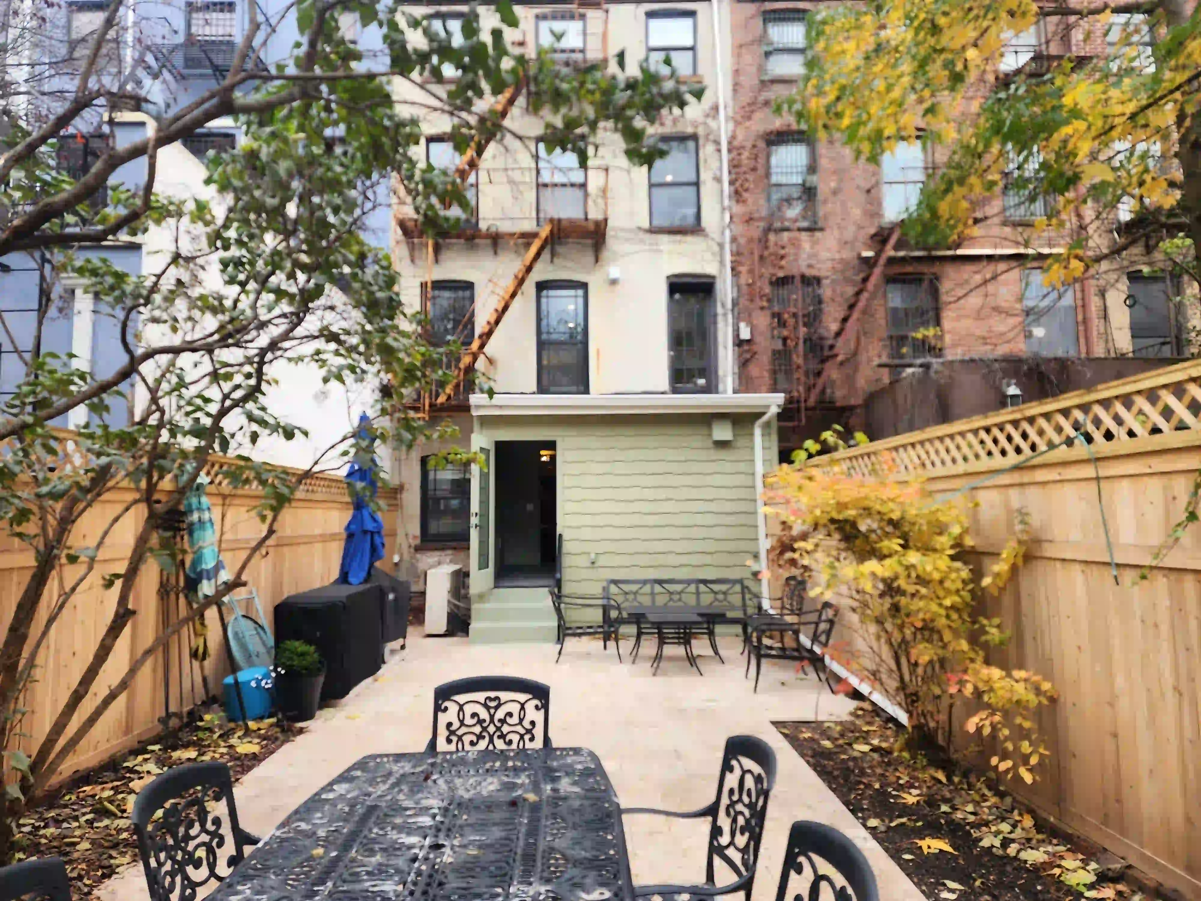 Backyard Restoration in Park Slope Brooklyn NY by Jewel Construction Company