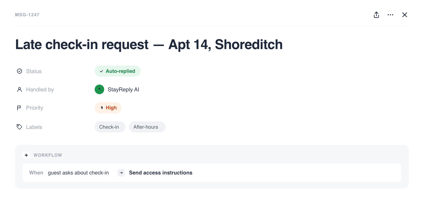Dashboard snippet