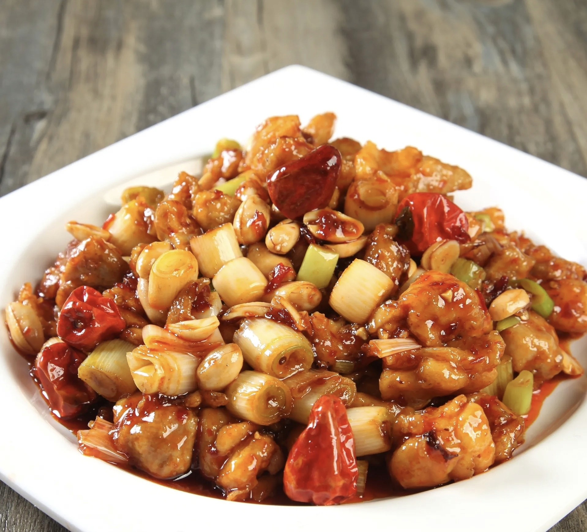 Kung Pao Chicken, world‑renowned Sichuan dish from Chengdu