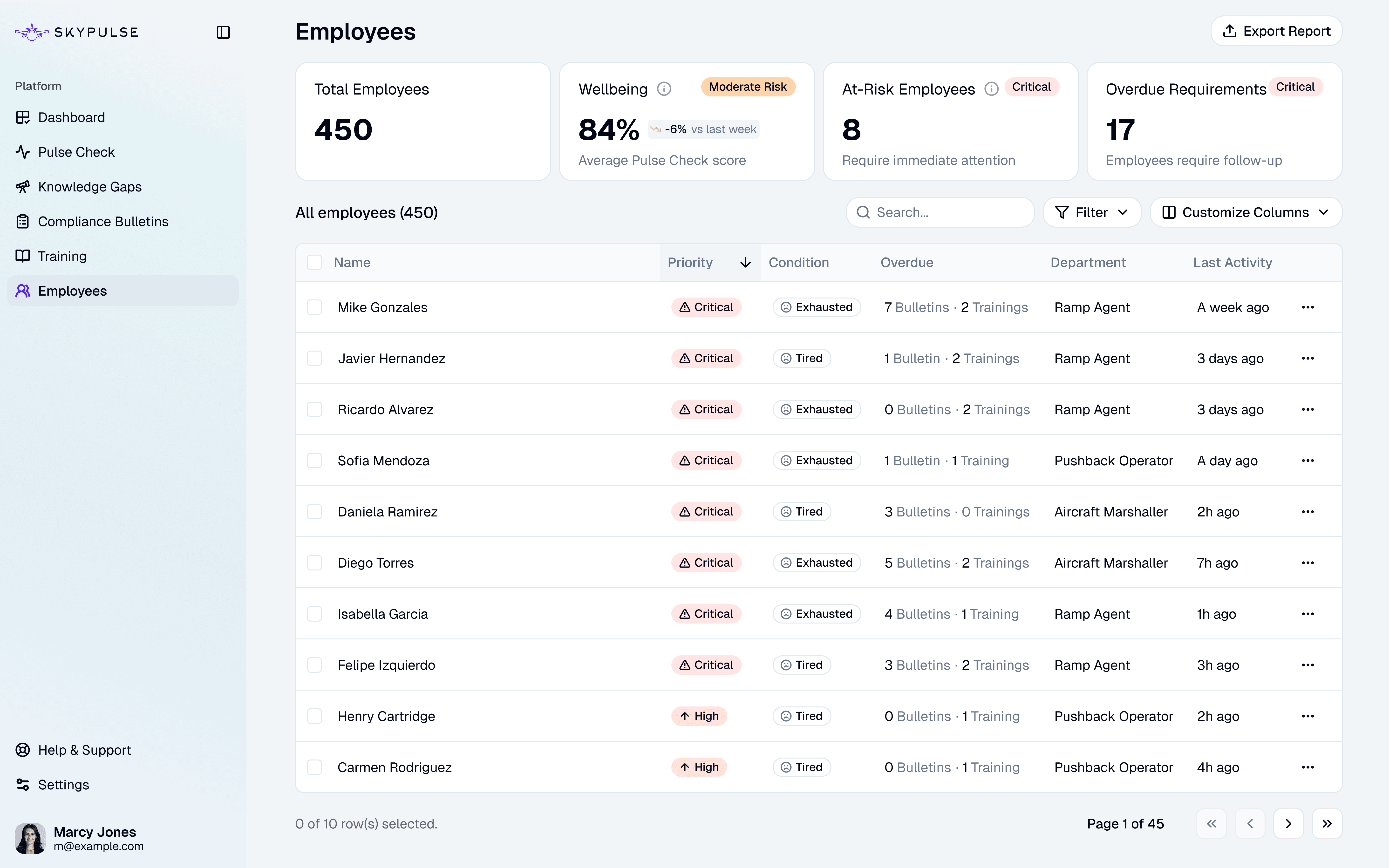 An image of Freelio's budget ui