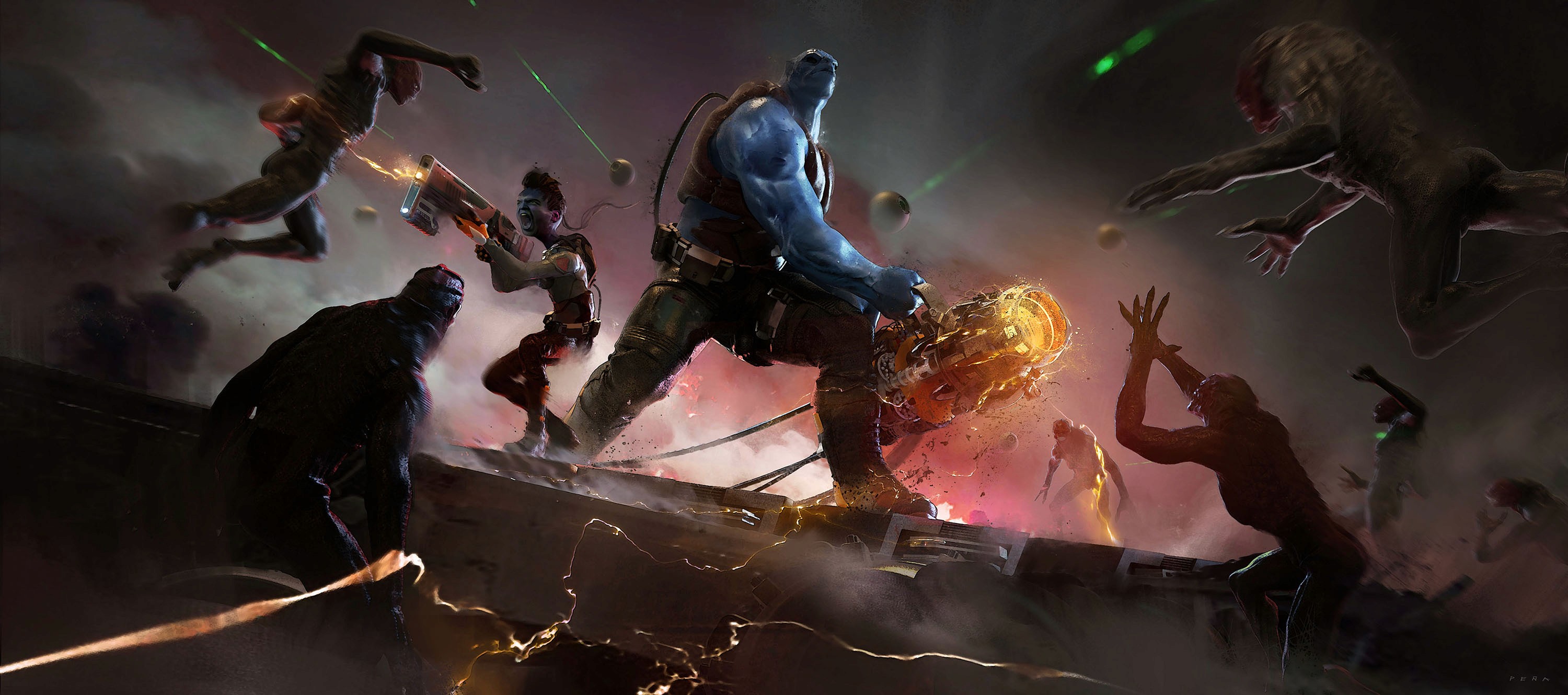 BOLO & KATO concept art – world design reflecting the long-term evolution of the IP