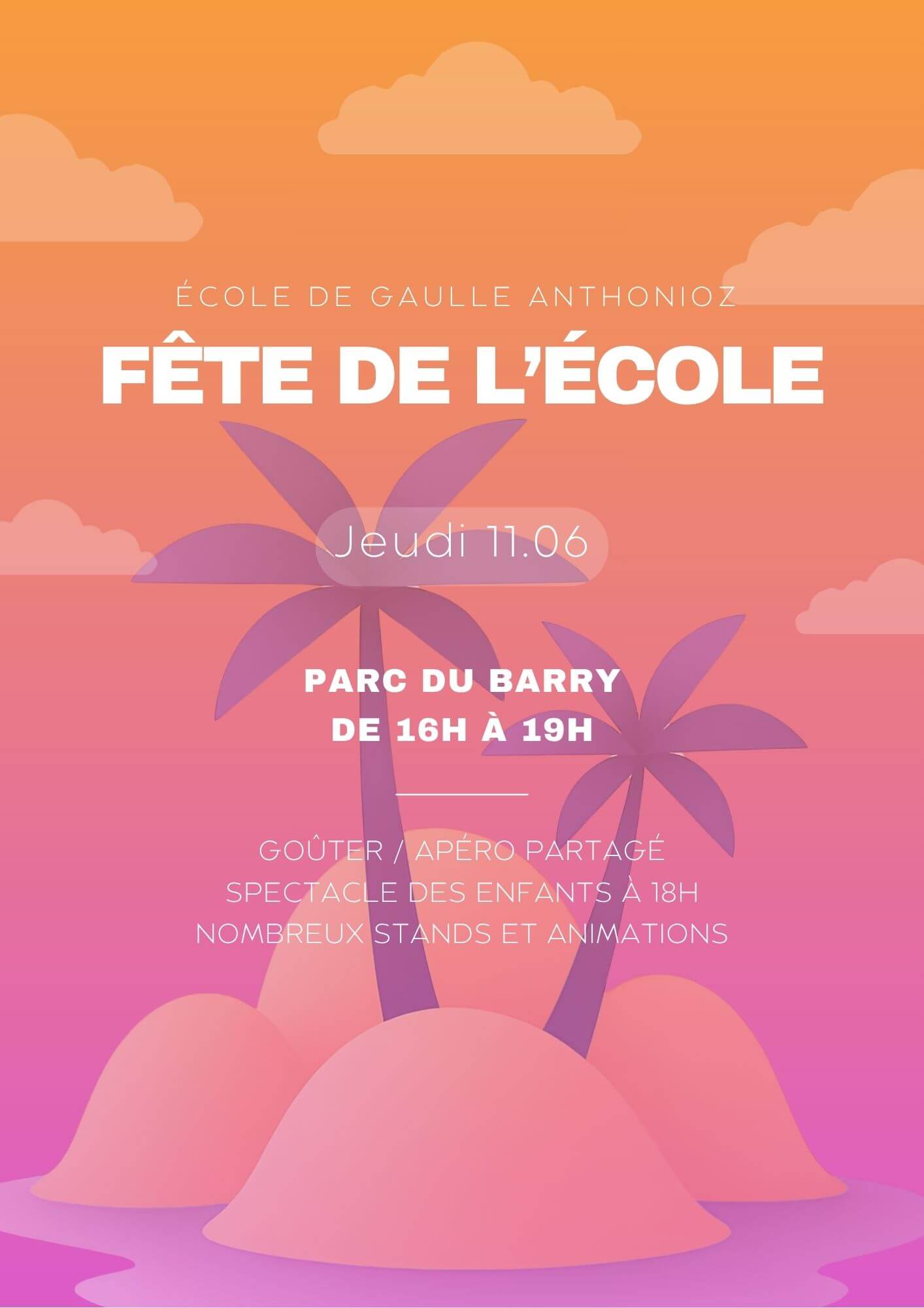 Affiche évènement