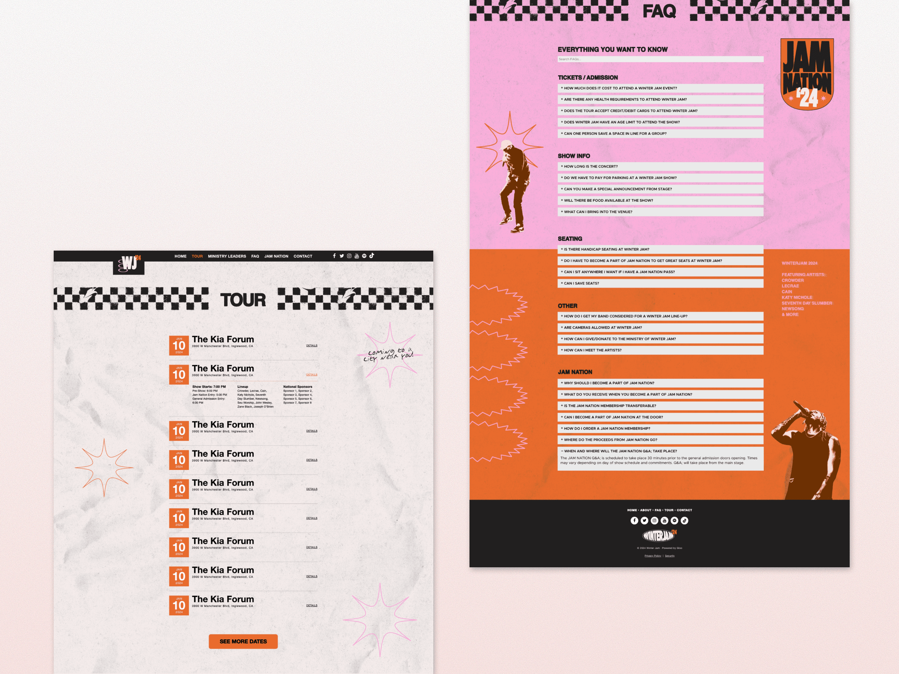 Winter Jam 24' Tour and FAQ