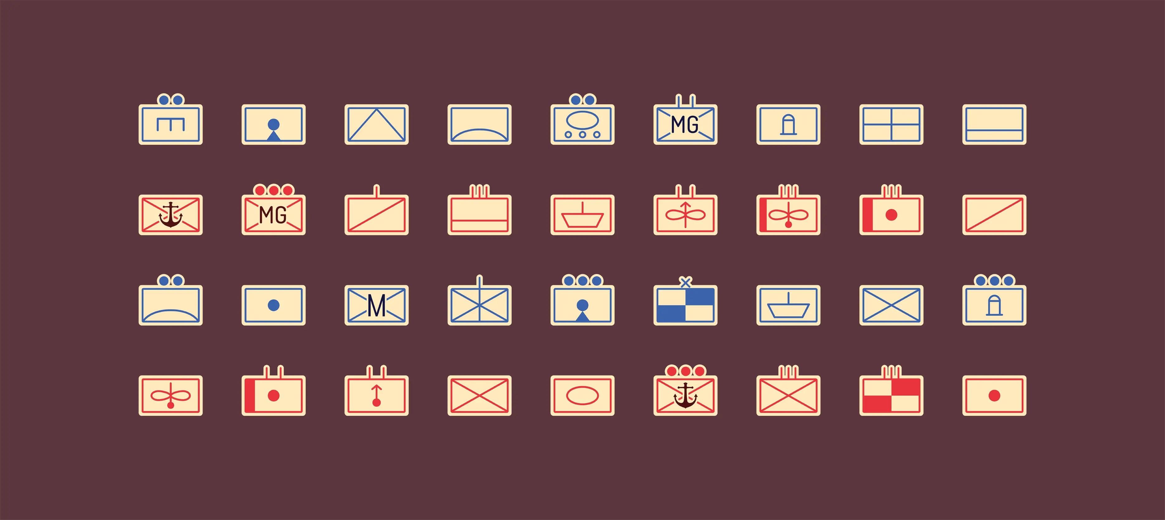 Battle of Hong Kong 1941 NATO military symbols detail – icons representing troop types, positions, and pivotal events in spatial history project by Teatime Studio.