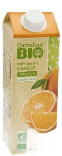 Jus d'orange (Background Removed)