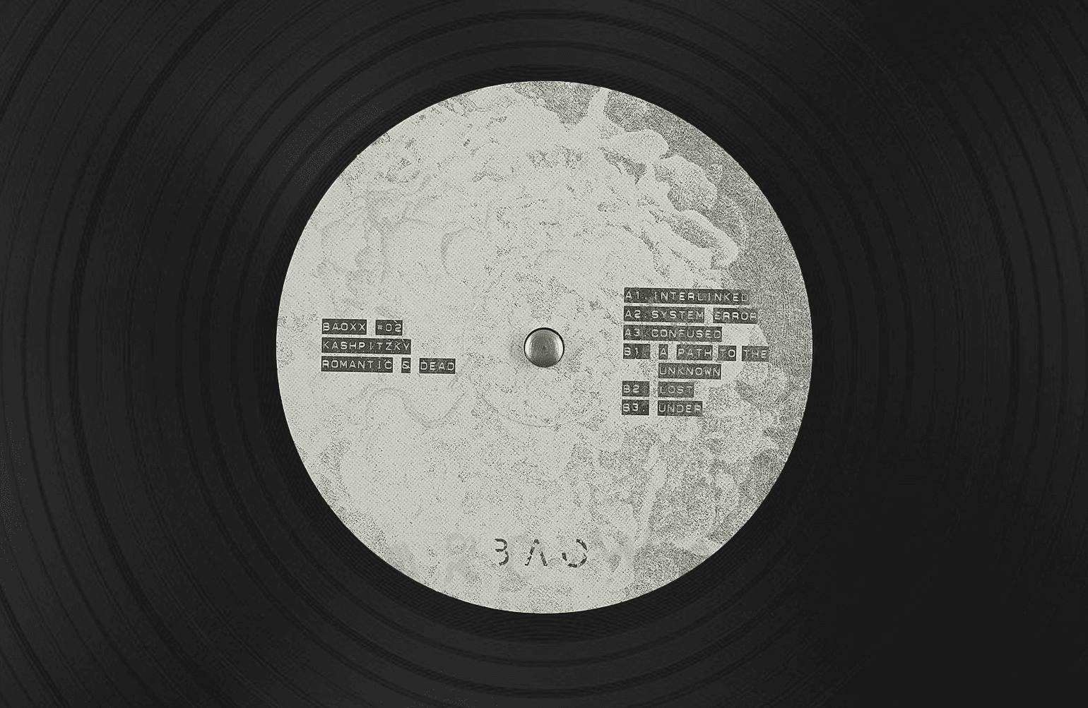 The records Label design