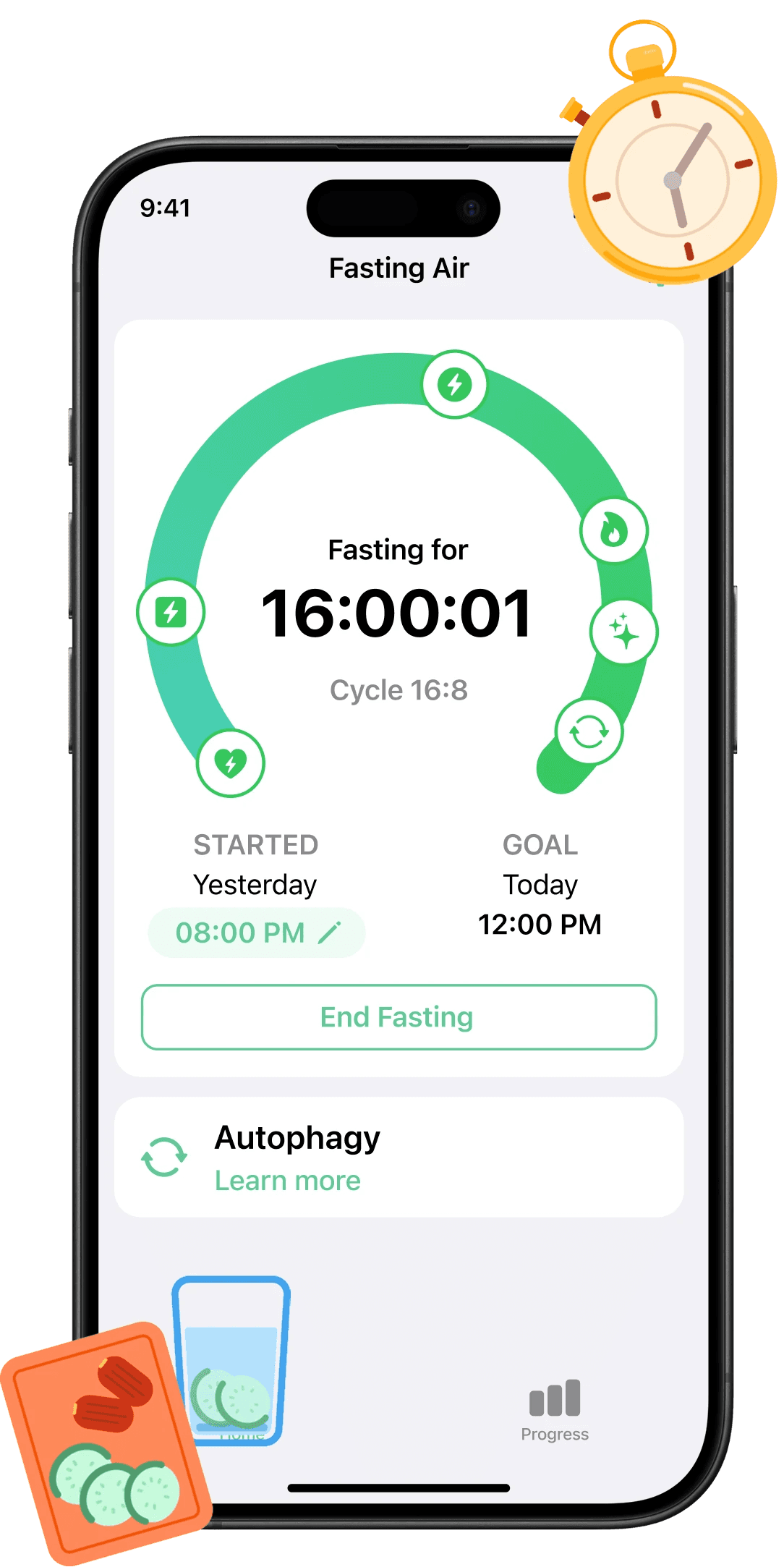 Make intermittent fasting part of your routine.