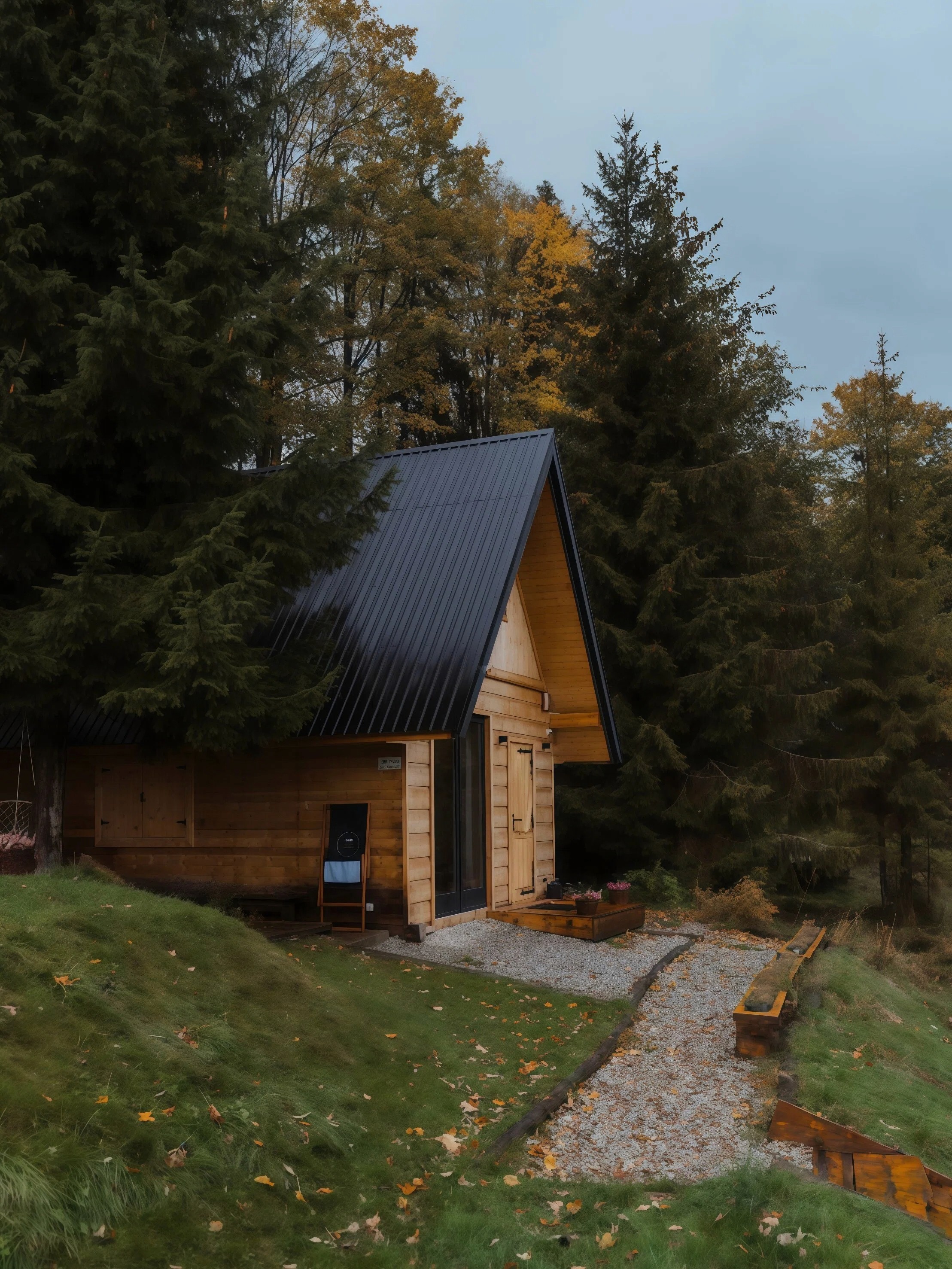 outside cabin