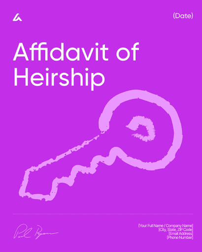 Affidavit of Heirship