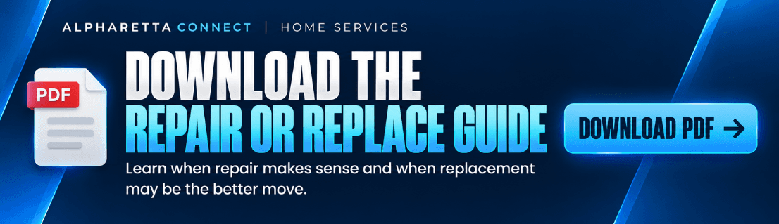 Download the Alpharetta Connect water heater installer questions guide for choosing a local installer in Alpharetta, GA
