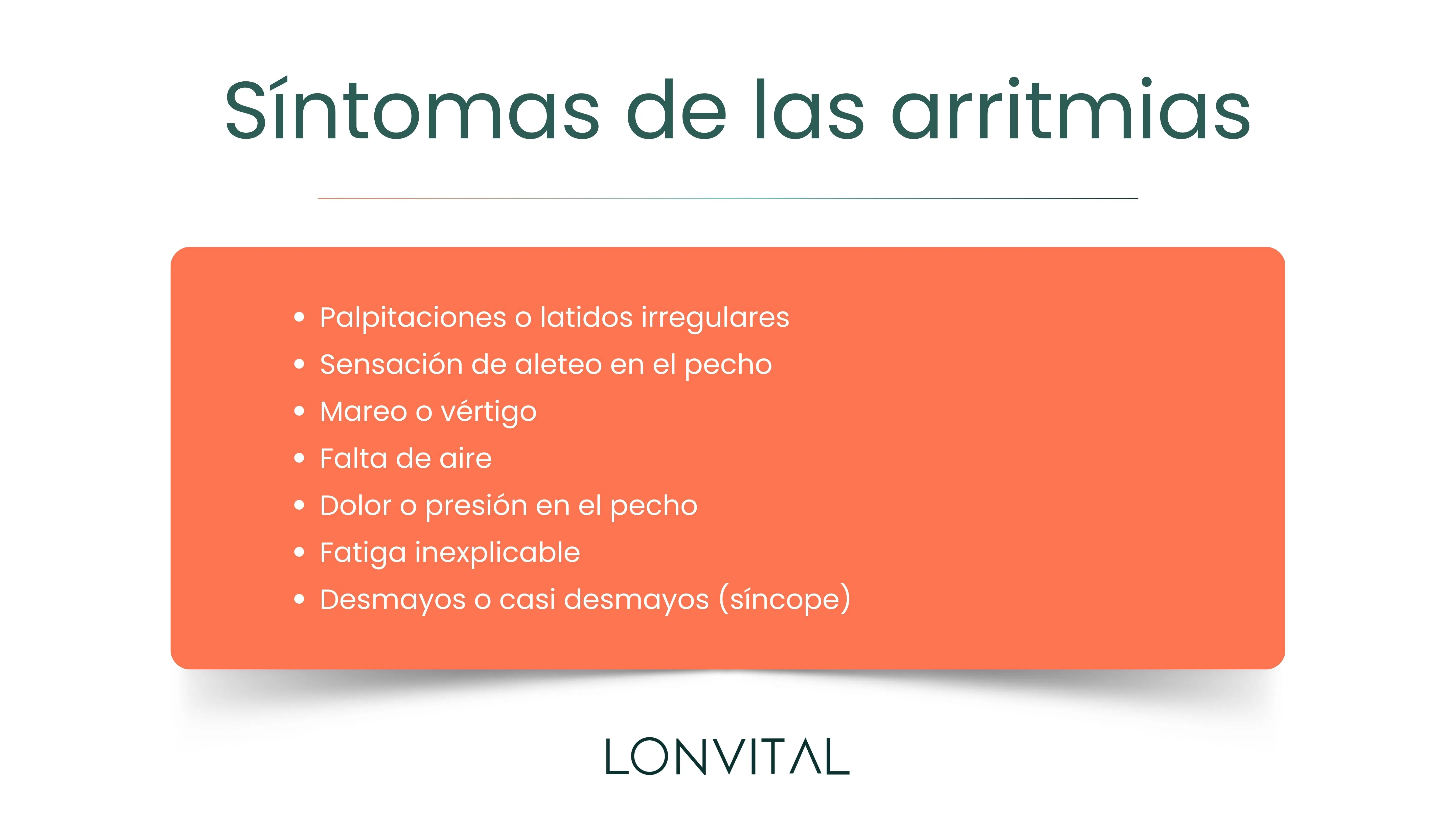 Síntomas de las arritmias