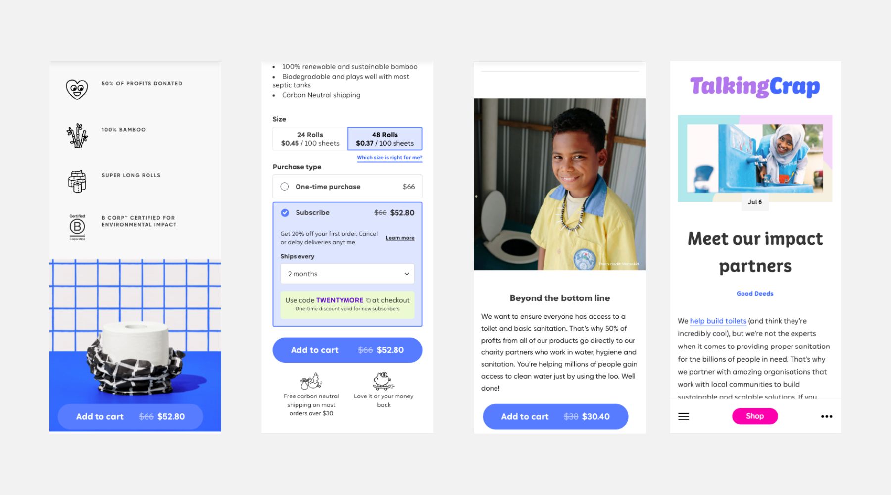 3. Who gives a crap - Shopify Plus