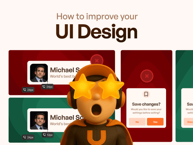 Upslide Mascot showing serprised reaction