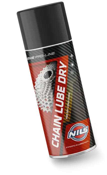 Spray lubrificante multiuso sintetico NILS CHAIN LUBE DRY