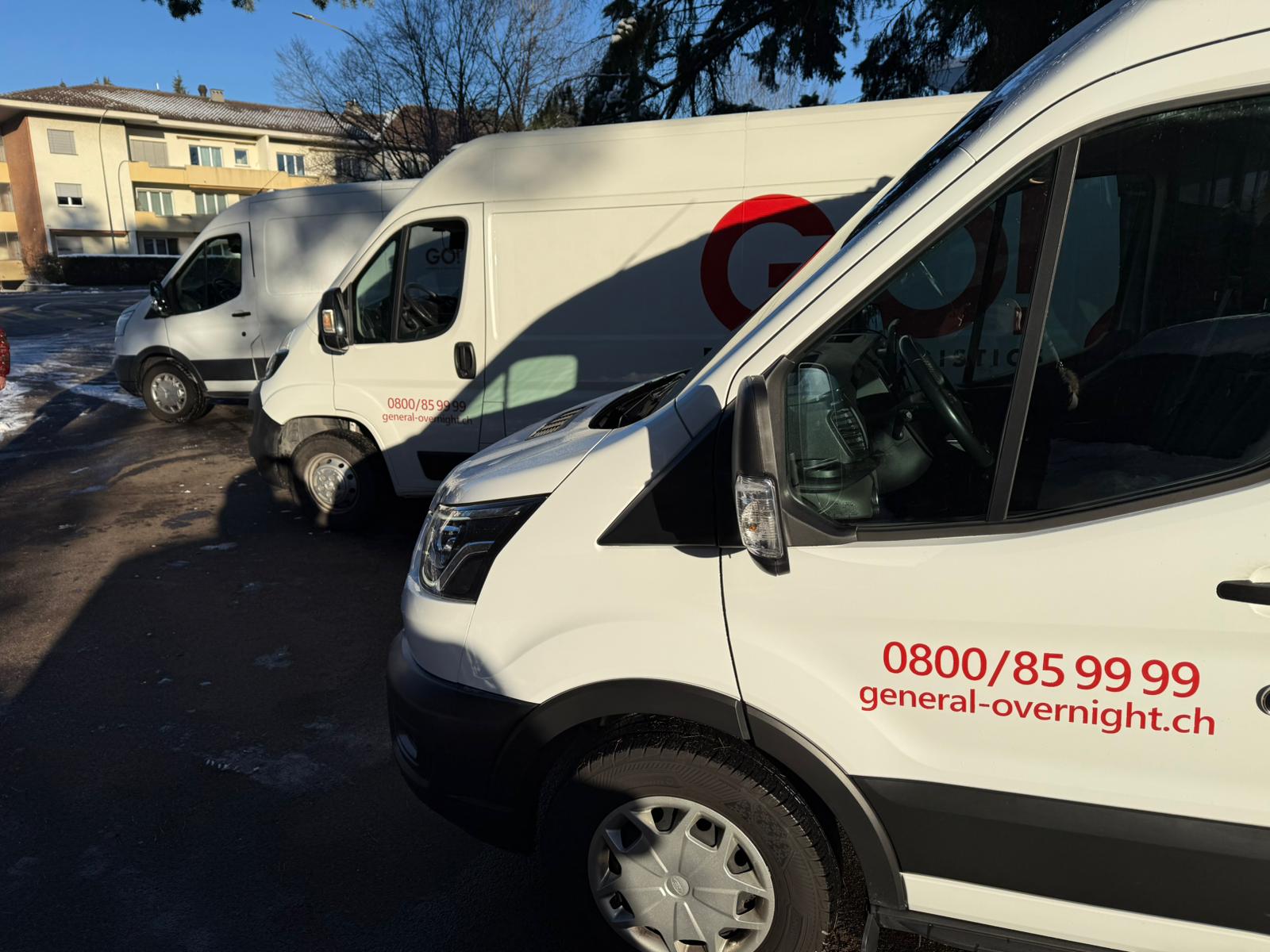 Truck on motion entering a bridge