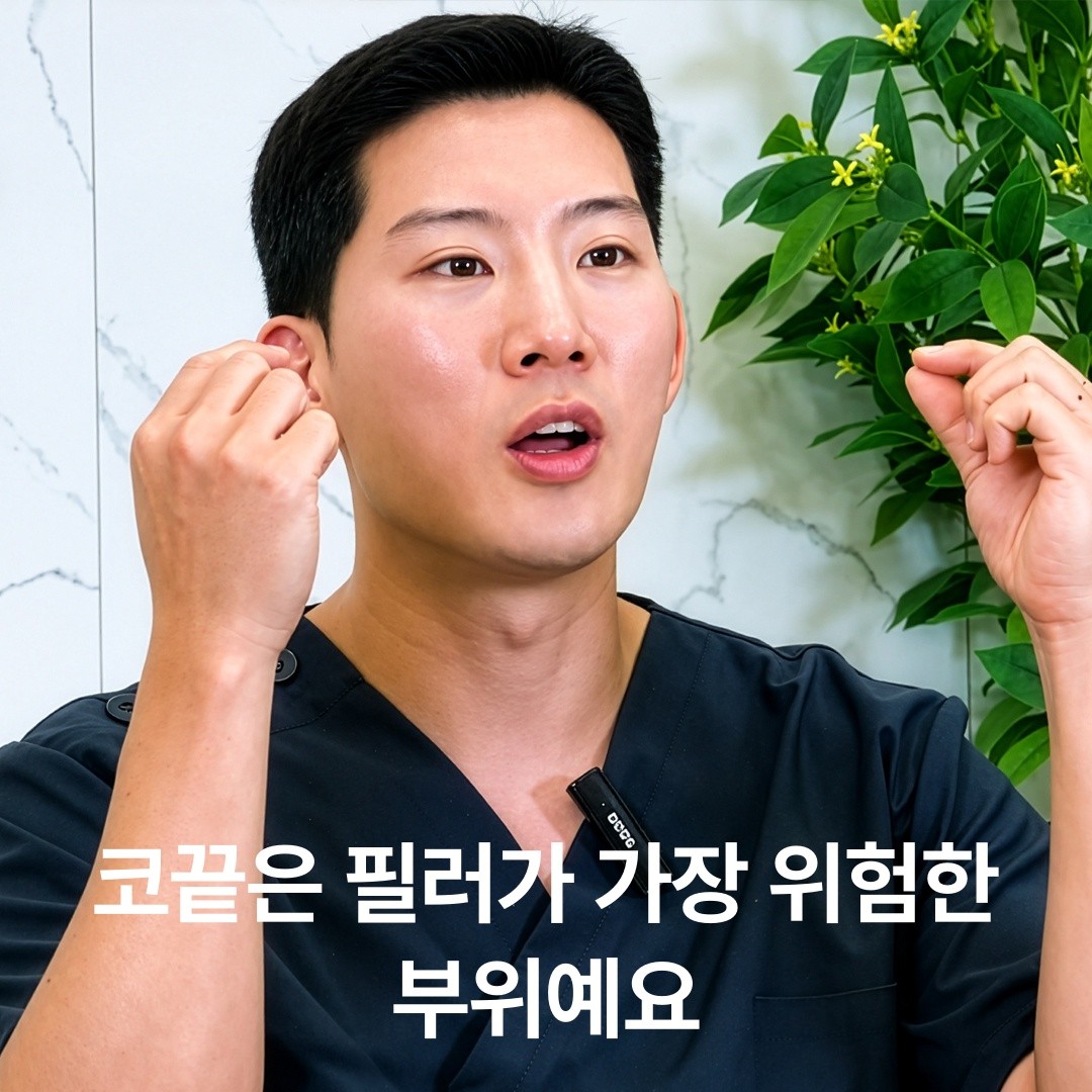 코끝 처짐 해결하는 법 — 필러의 한계와 실리프팅·코성형 수술의 차이점