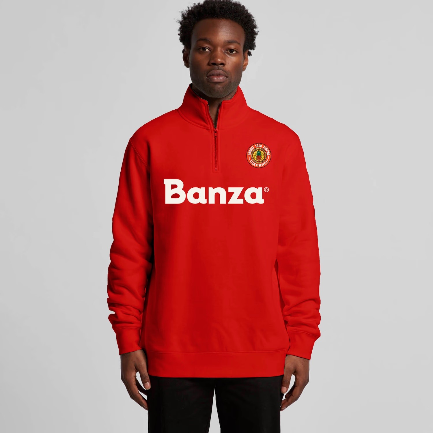 Banza Pizza Swag Mockup 