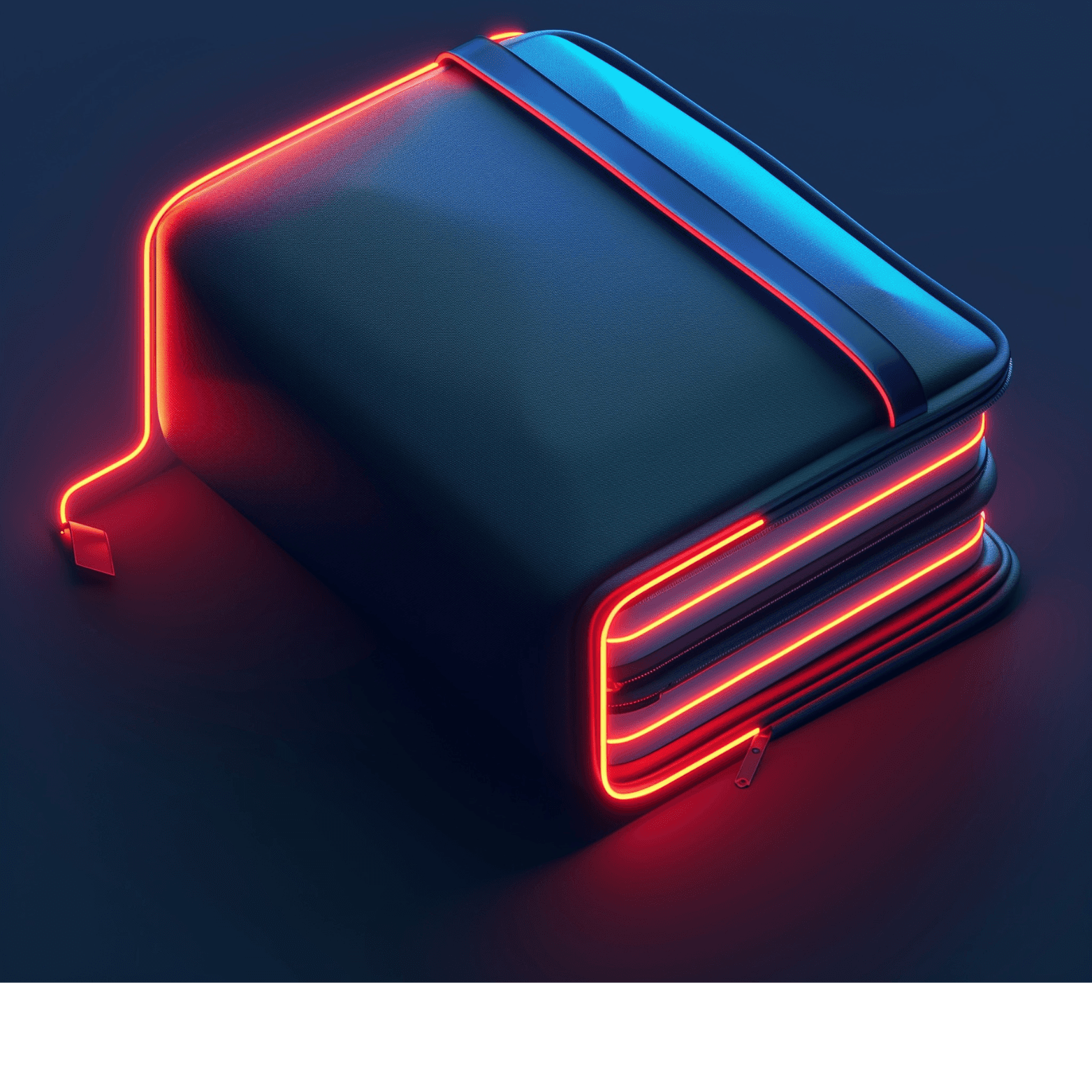 Clario cashflow overview card displaying income and expense trends over the past 7 days with a line chart.