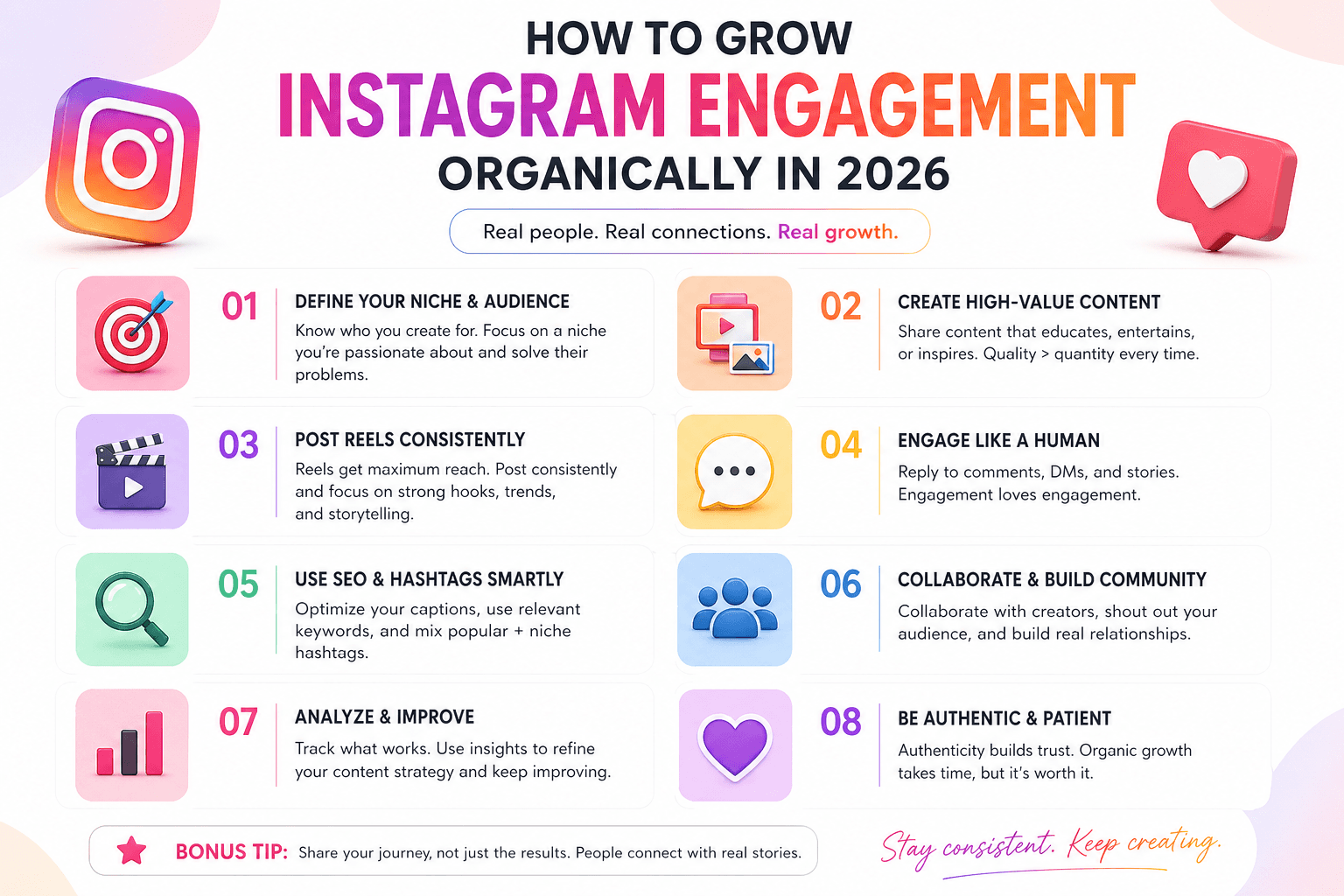 How to Grow Instagram Engagement Organically in 2026