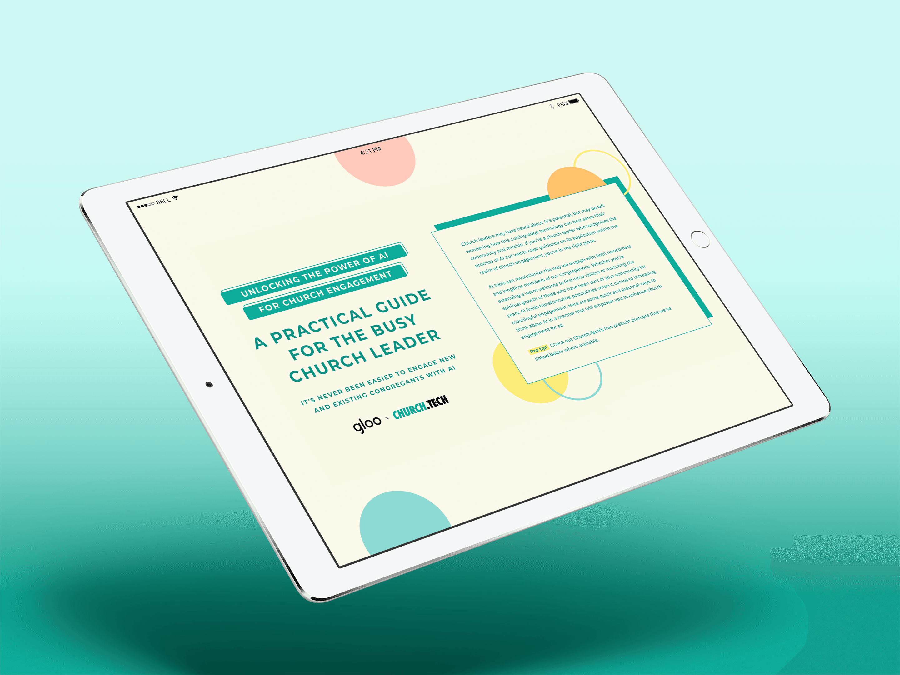 Unlocking the power of AI Ebook - cover