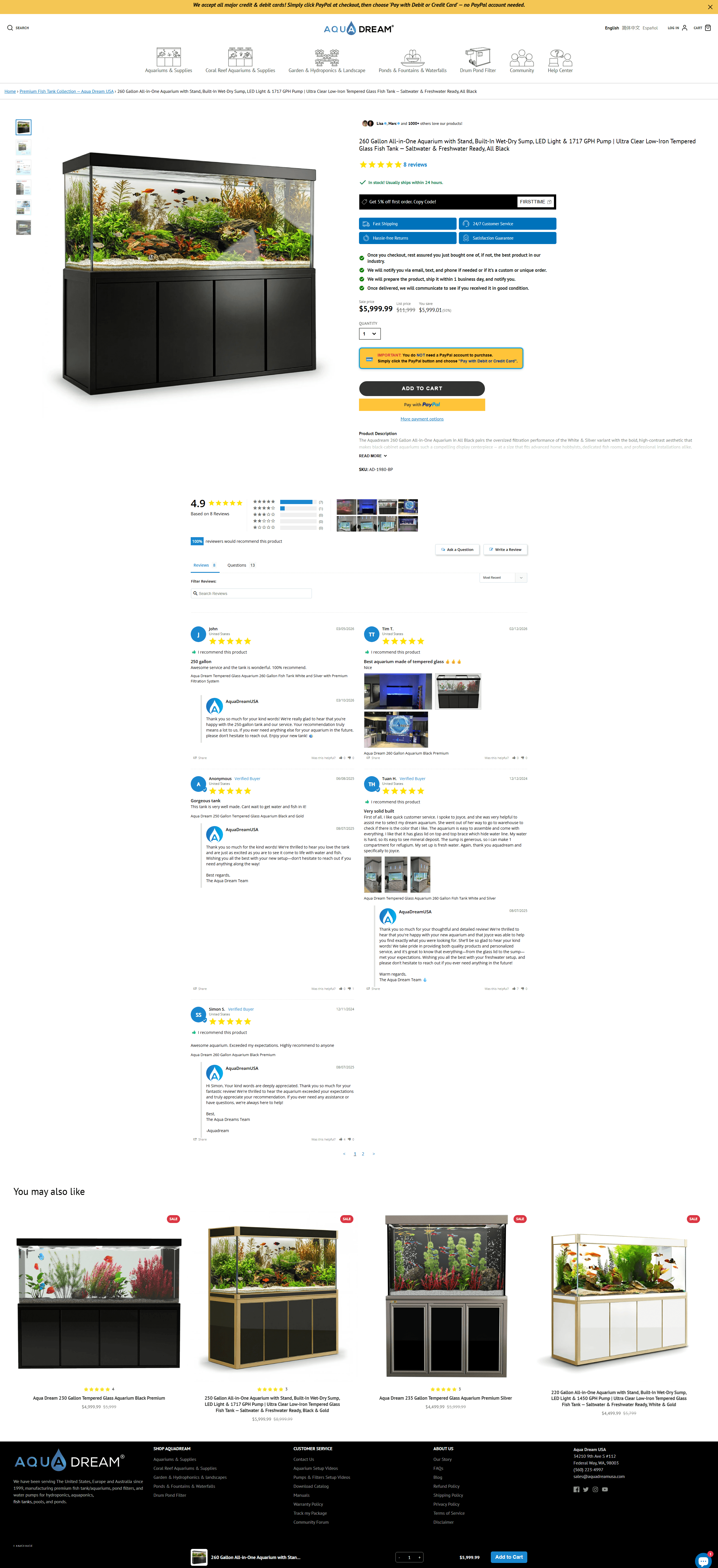 Ecommerce website creation