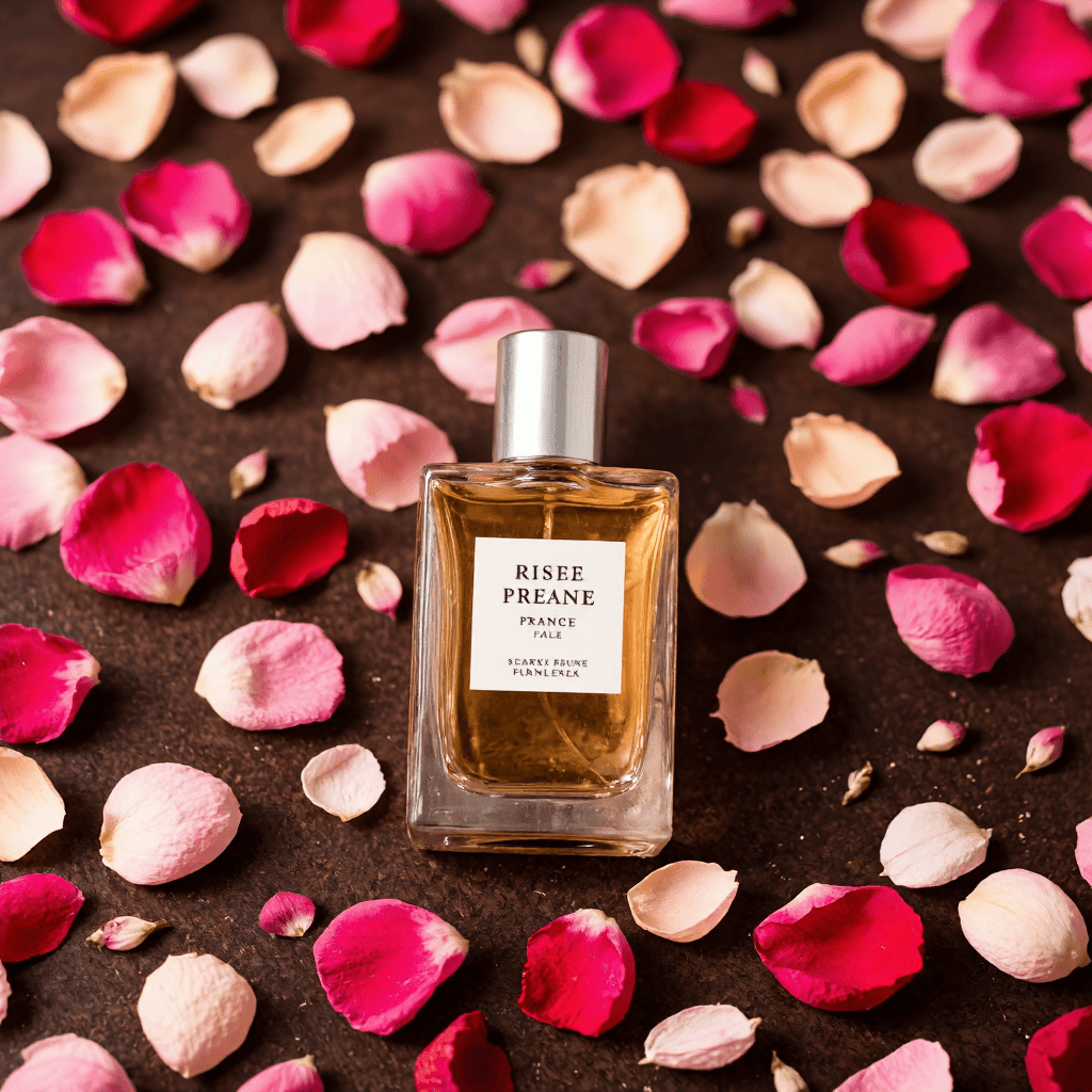 product photography of bottle of perfume