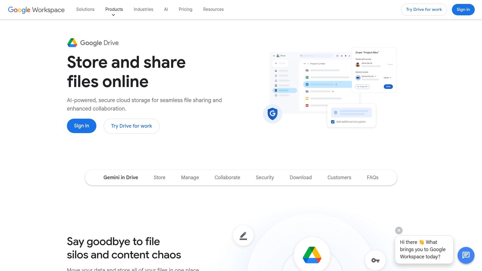 Google Workspace Drive (Business plans)