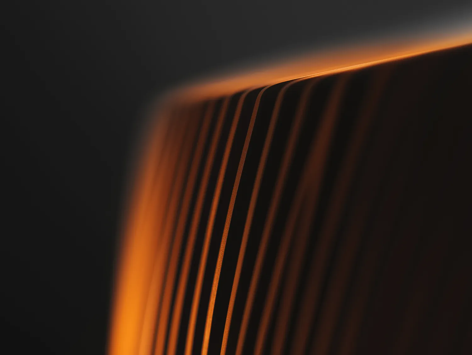 Close-up of a human eye with blurred lines of computer code superimposed over it.