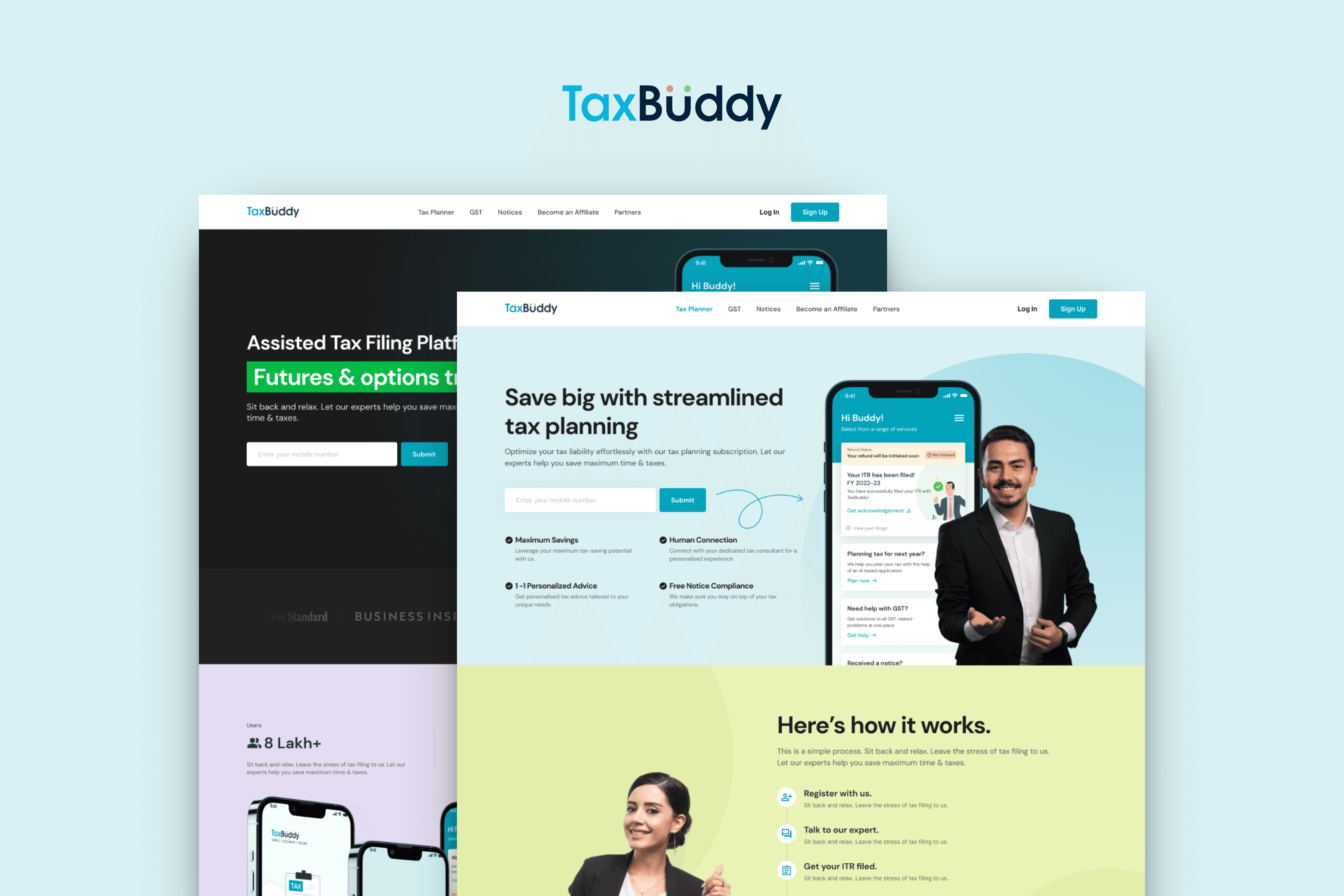 Landing Page Design