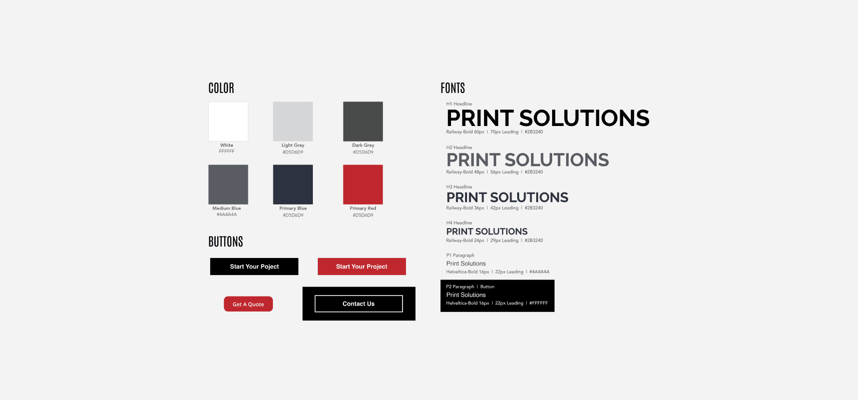 Final UI: Styles