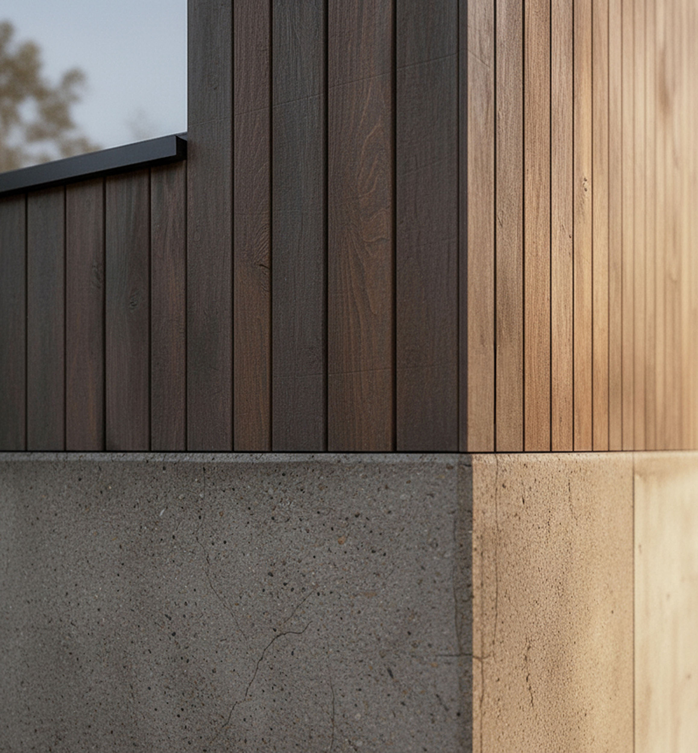 Small workshop with a metal table in the middle