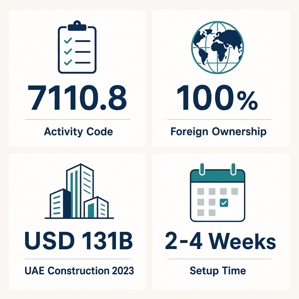 Infographic: Geodetic Engineering Surveying Services Business License in Dubai