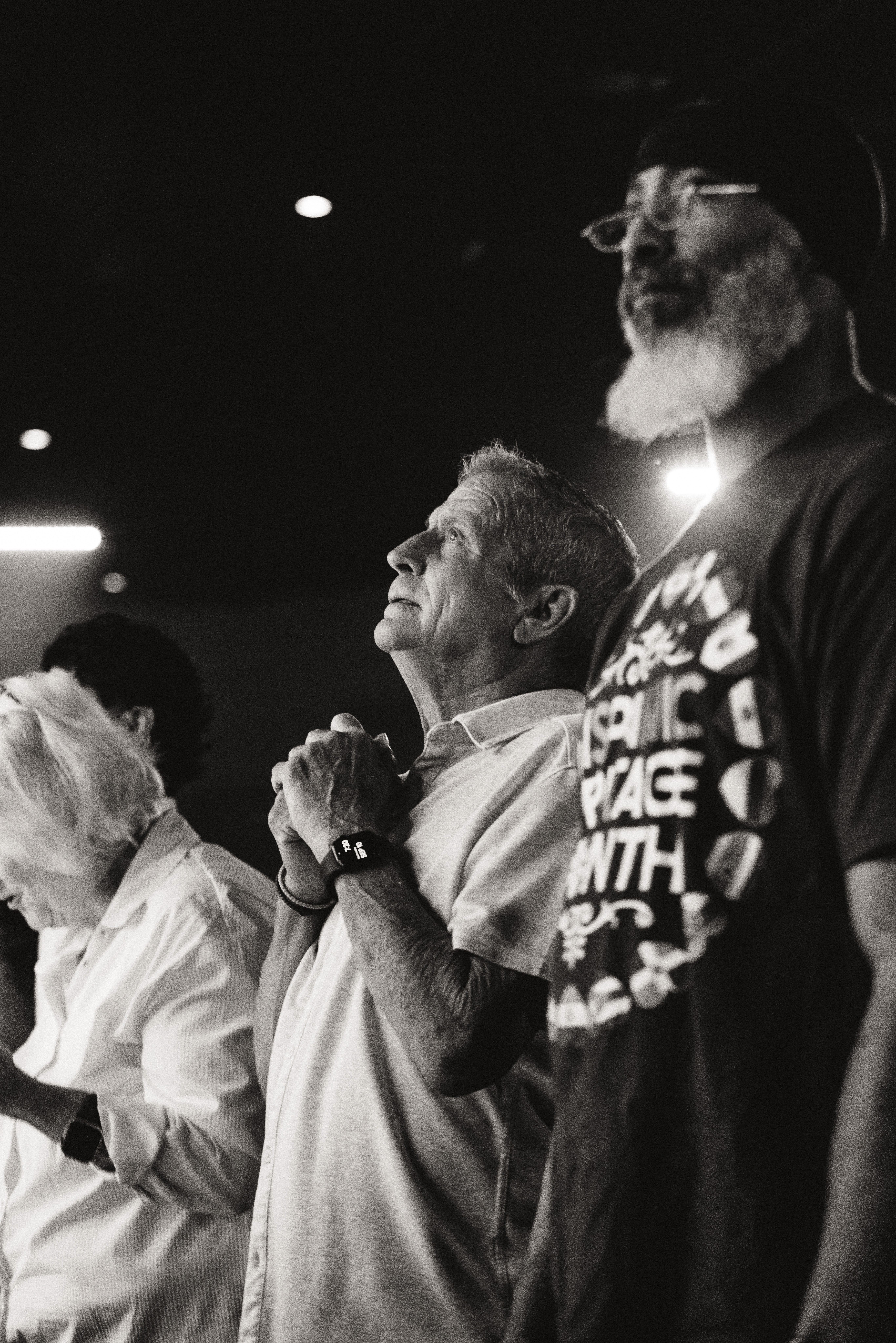 Praying People at Victory City Church