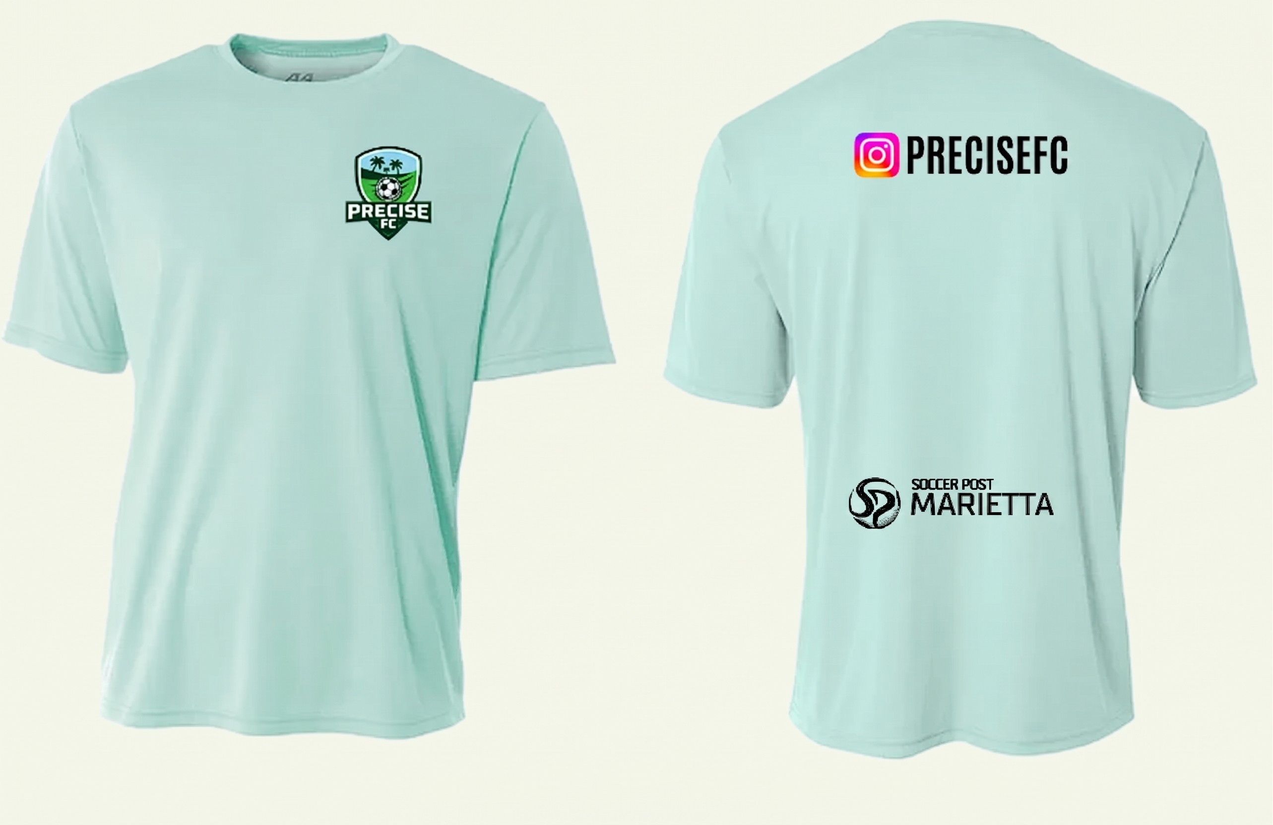 Precise FC mint training shirt