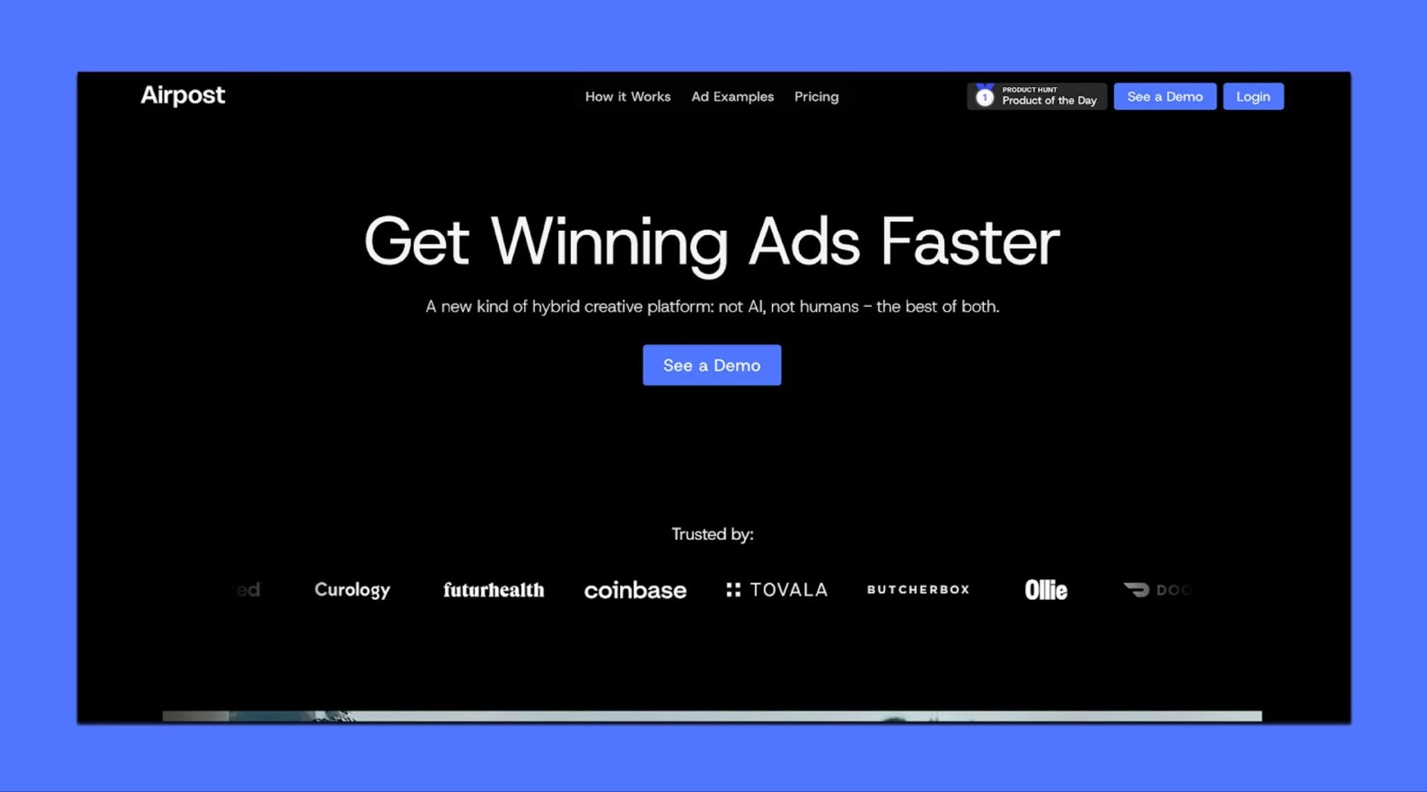 Airpost, the best UGC video platform for marketers
