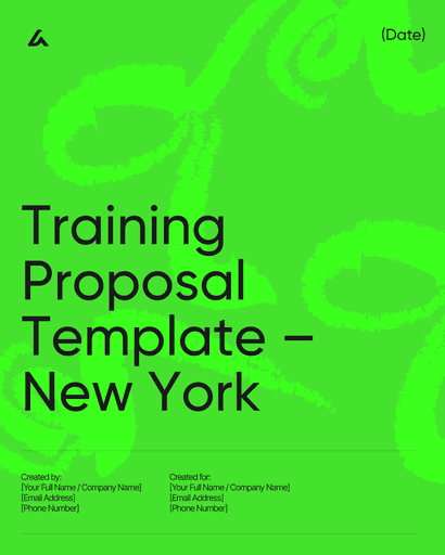 Training Proposal Template – New York