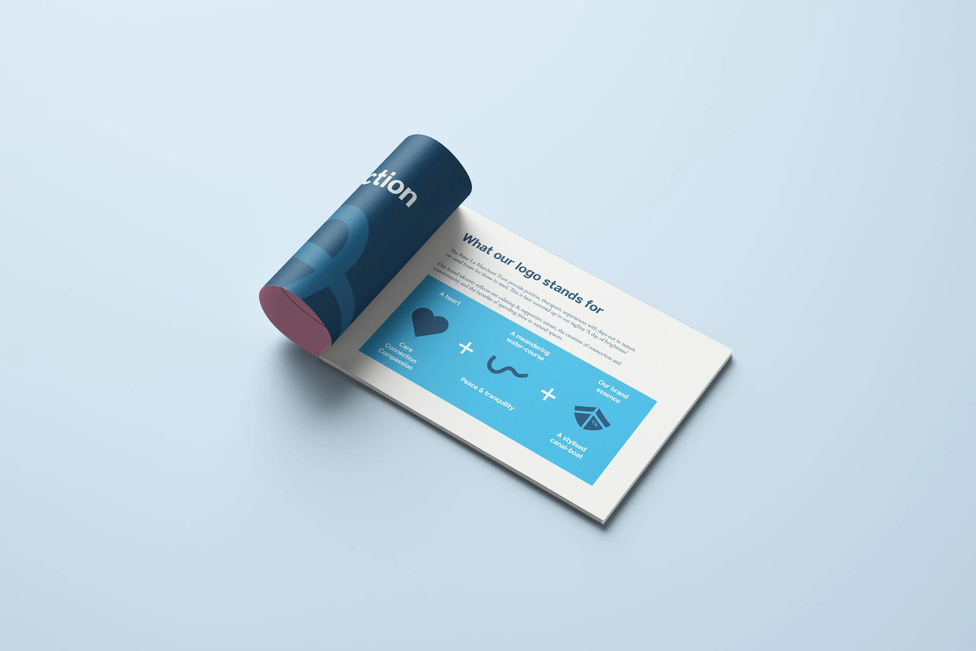 A light blue background with multiple green circular icons featuring a stylized letter "e," and one red icon.