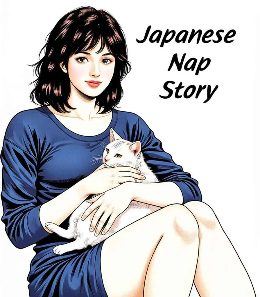 AI book cover generator image of girl holding kitten