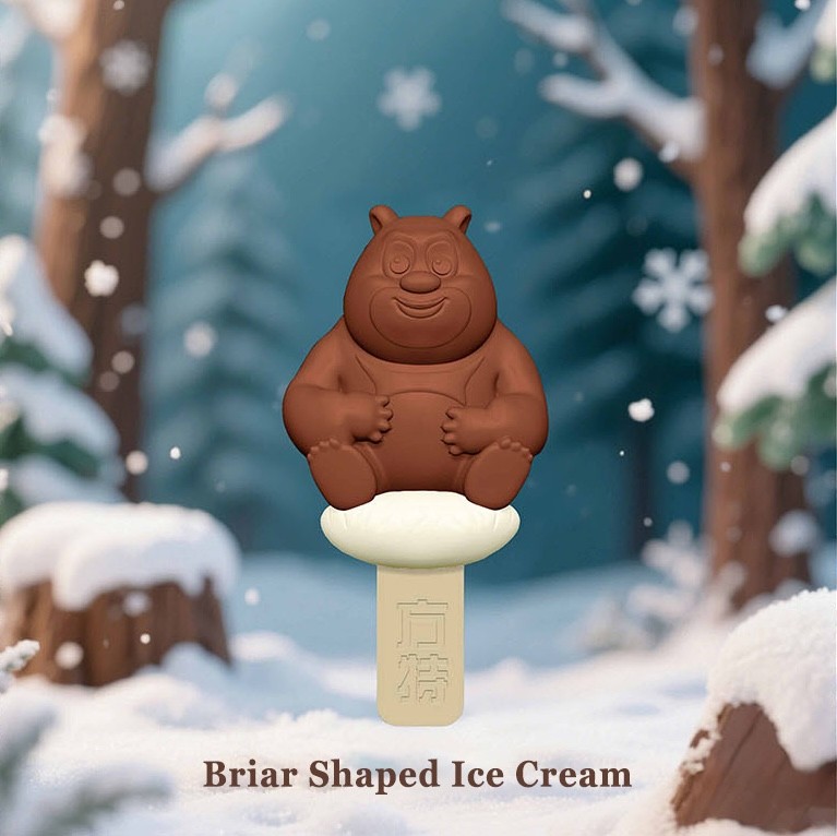 Image of an animal-shaped ice cream