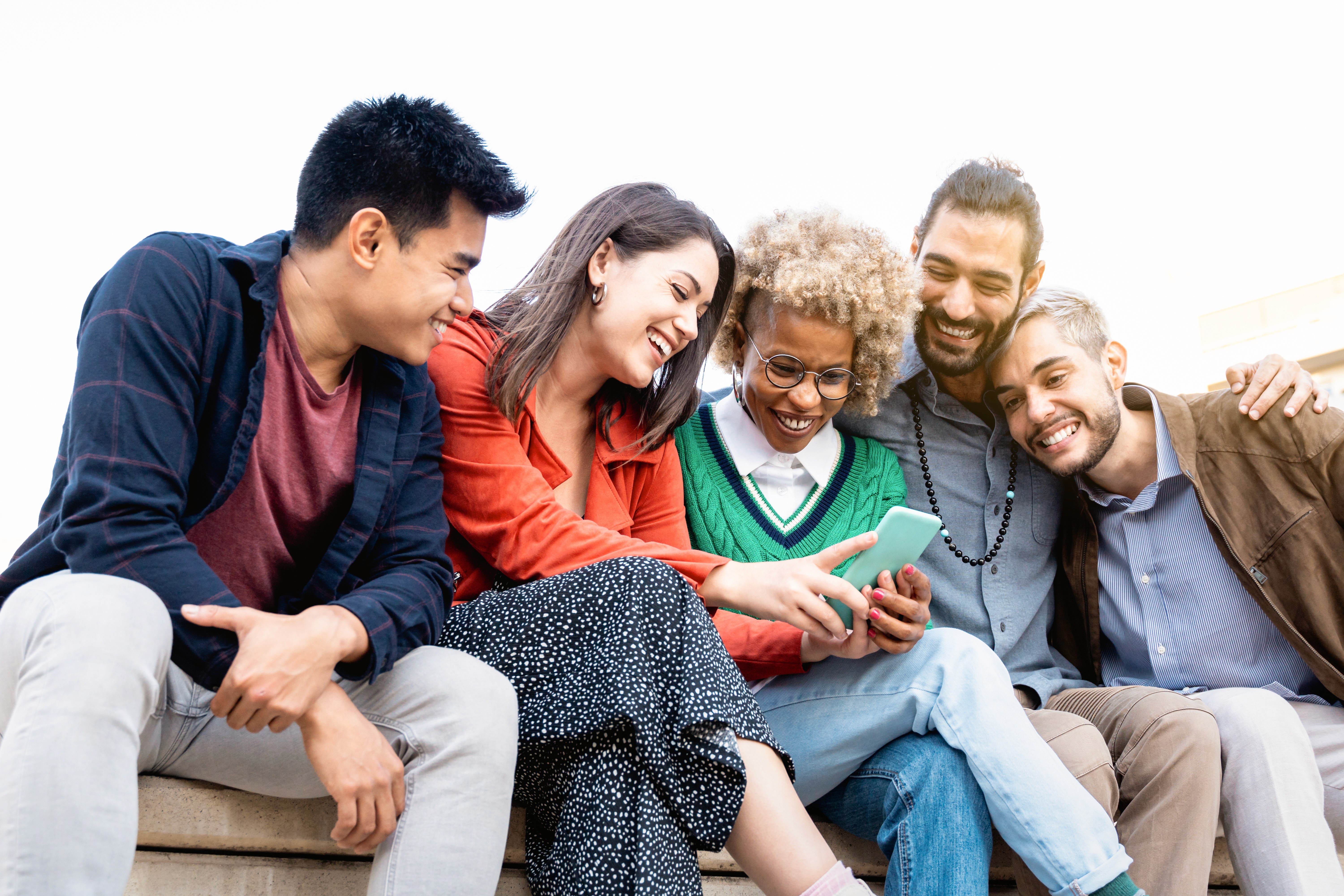 Group of friends enjoying the Okuru Gift Card experience