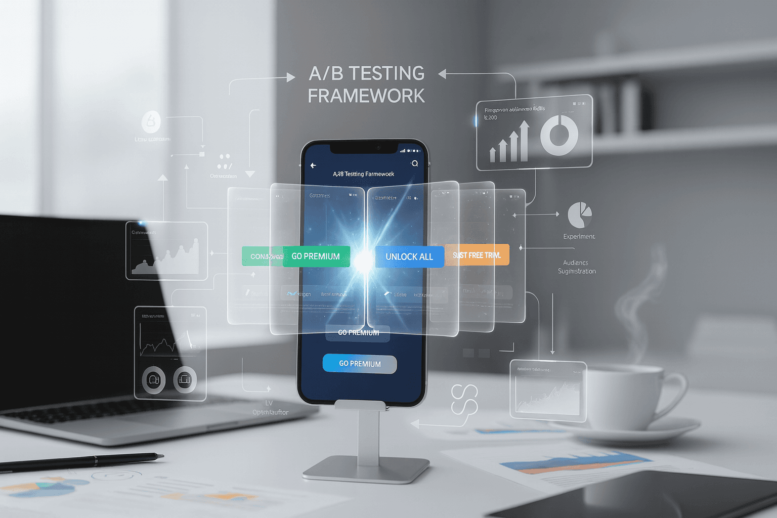 Celebratory handshake between Neon Apps and RevenueCat partners during the official partner announcement event.
