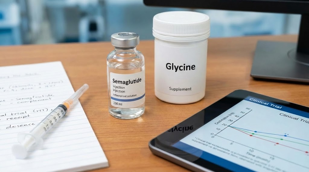 Semaglutide with glycine